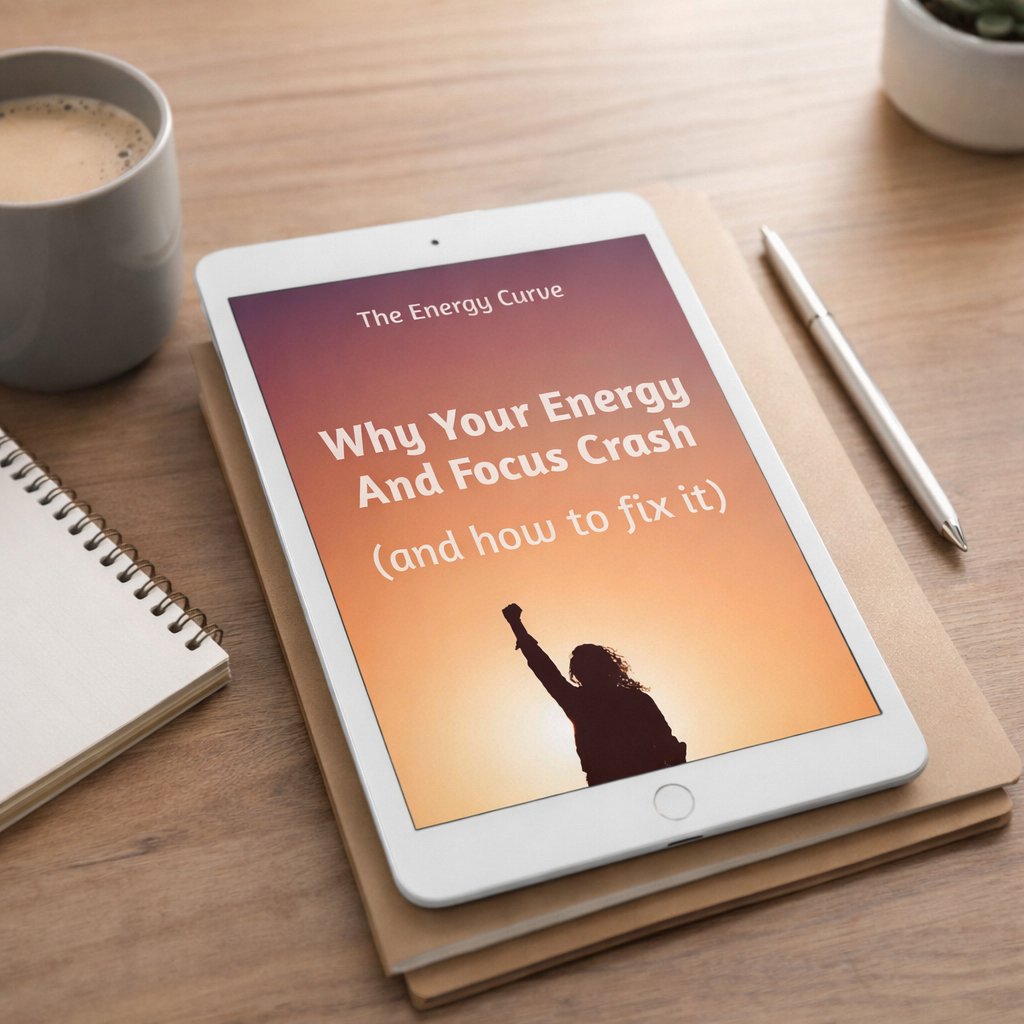 Why Your Energy And Focus Crash (and how to fix it) - The Energy Curve