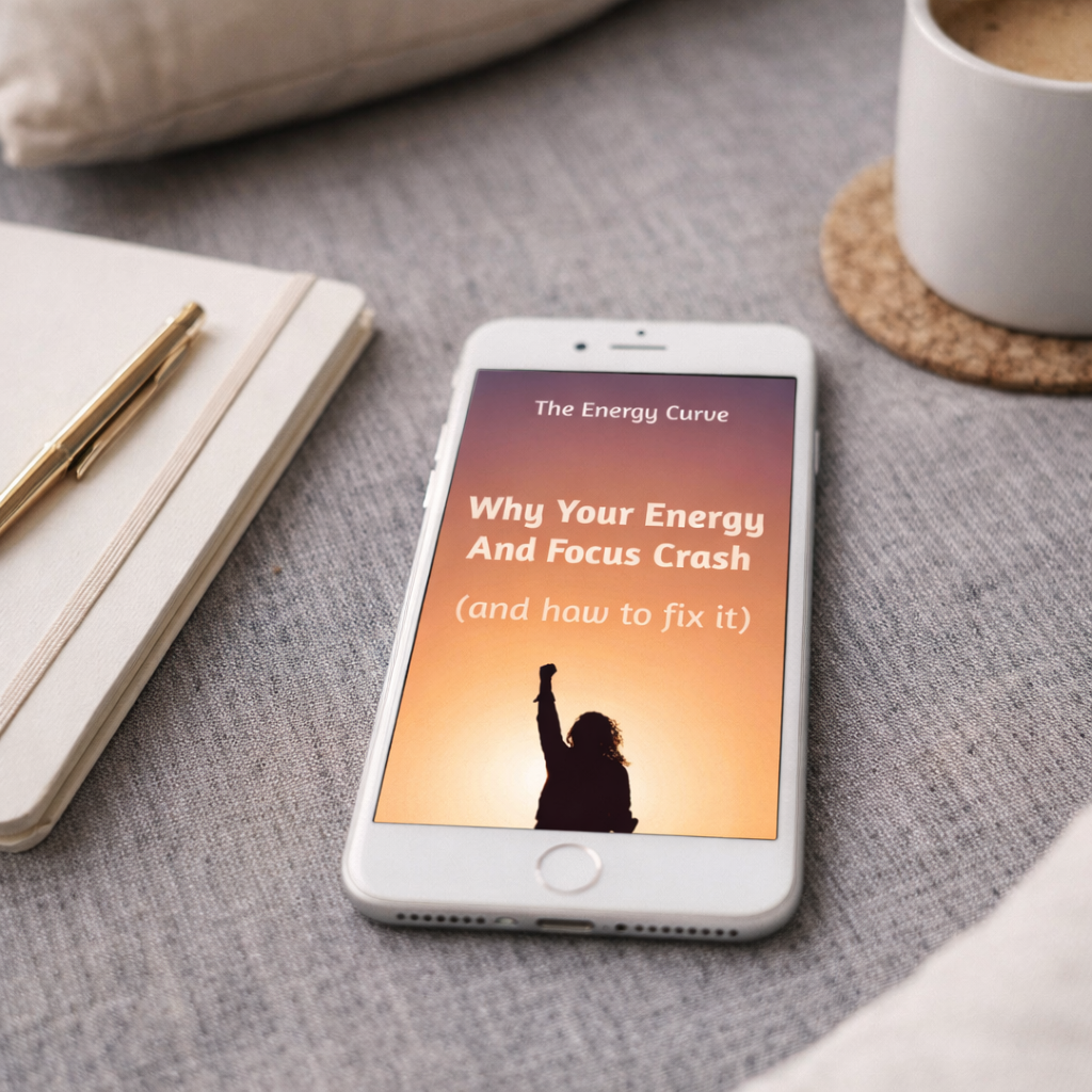 Why Your Energy And Focus Crash (and how to fix it) - The Energy Curve